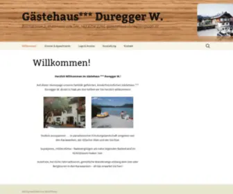 Gaestehausduregger.at(Gästehaus) Screenshot