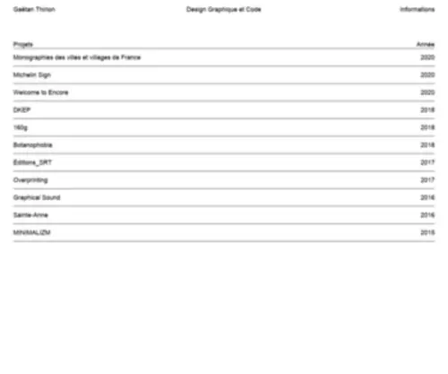Gaetan-Thirion.com(Gaëtan Thirion) Screenshot