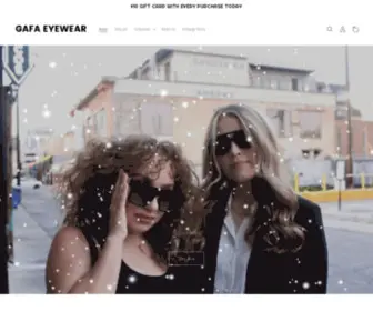 Gafaeyewear.com(Gafa Eyewear) Screenshot