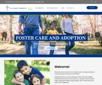 Gafamilyservices.org(GA Family Services) Screenshot