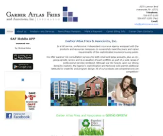 Gafinsurance.com(Garber, Atlas, Fries & Associates, Inc) Screenshot