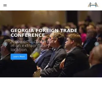 Gaforeigntrade.com(Foreign Trade Conference) Screenshot