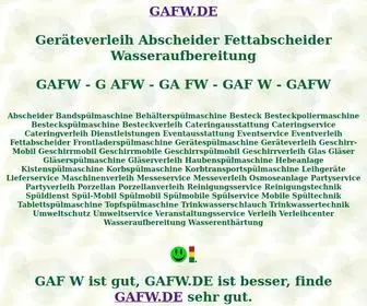 Gafw.de(Geräteverleih) Screenshot