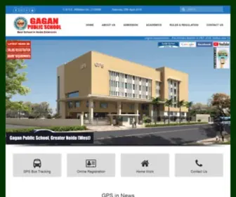 Gaganpublicschool.com(Gagan Public school) Screenshot