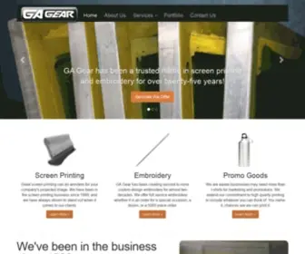 Gagear.com(Screen Printing) Screenshot