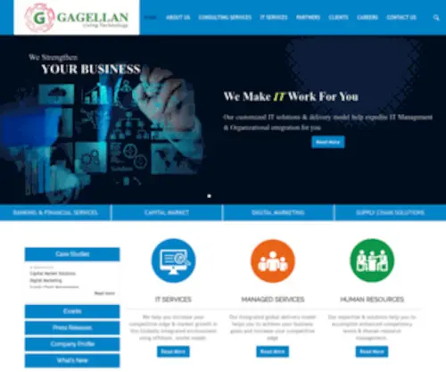 Gagellan.com(Gagellan Global Solutions) Screenshot