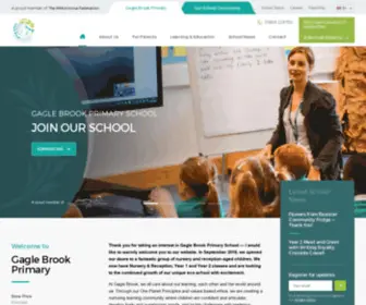 Gaglebrook.org.uk(Sustainability Learning Community) Screenshot