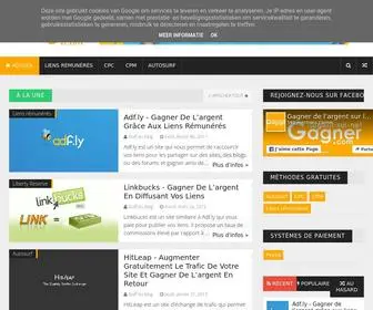 Gagner-Argent-Sur-Net.com(Methodes gratuites) Screenshot