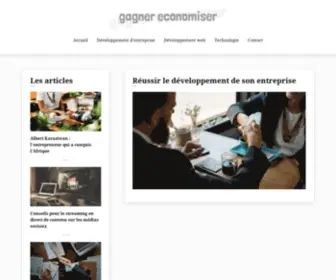 Gagner-Economiser.com(Réussir) Screenshot