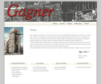 Gagnerrestoration.com(Gagner Restoration) Screenshot