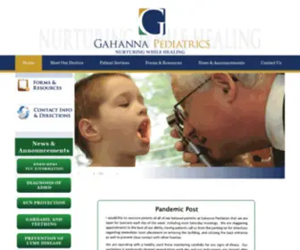 Gahannapediatrics.com(Gahanna Pediatrics) Screenshot