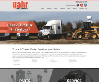 Gahrtruck.com(Gahr Truck Repair Service) Screenshot