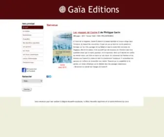 Gaia-Editions.com(Gaïa) Screenshot