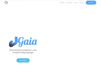 Gaia-Pipeline.io(Build powerful pipelines in any programming language) Screenshot