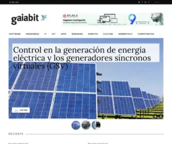 Gaiabit.com(Noticias software ciencia) Screenshot