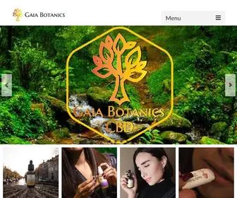 Gaiabotanics.com(Gaia Botanics) Screenshot