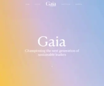 Gaiacap.co(Gaia Capital Partners) Screenshot