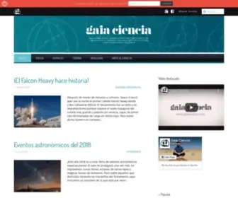 Gaiaciencia.com(Gaia Ciencia) Screenshot