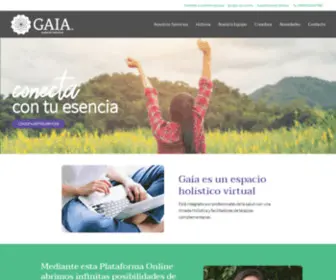 Gaiaespacioholistico.com(Gaia Espacio Holistico) Screenshot