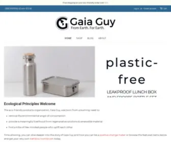 Gaiaguy.com(Gaia Guy) Screenshot