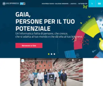 Gaiainformatica.com(Soluzioni informatiche per le aziende) Screenshot