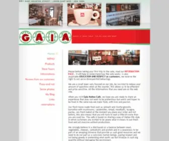 Gaiaitaliancafe.com(251 east houston street) Screenshot