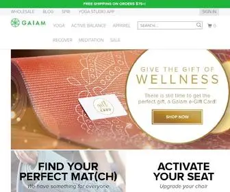 Gaiam.com(Shop Gaiam for yoga) Screenshot