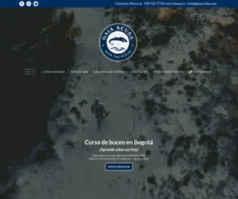 Gaiascuba.com(Cursos de buceo en Bogotá) Screenshot