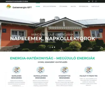 Gaiasolar.com(Napelem) Screenshot