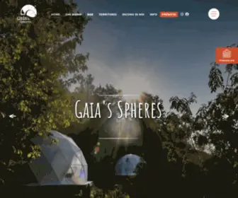 Gaiaspheres.it(Gaia's Spheres) Screenshot