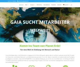 Gaiasuchtmitarbeiter.de(Gaia sucht Mitarbeiter) Screenshot