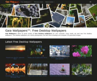 Gaiawallpapers.com(Free Desktop Wallpapers at Gaia Wallpapers) Screenshot