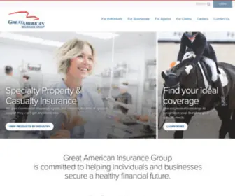 Gaic.com(Great American Insurance Group) Screenshot