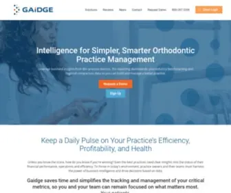 Gaidge.com(See how the gaidge platform) Screenshot