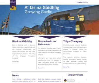 Gaidhlig.scot(Bòrd) Screenshot