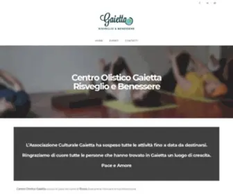 Gaietta.it(Centro Olistico Gaietta a Roma) Screenshot