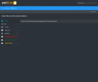 Gaigoi247.com(Oops) Screenshot