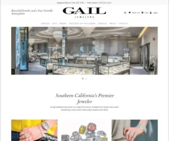 Gailjewelers.com(Gail Jewelers: Southern California’s Premier Jeweler) Screenshot