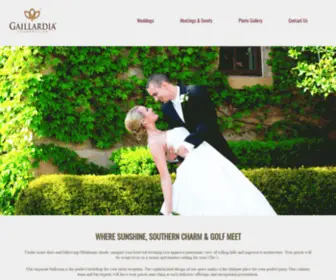 Gaillardiacountryclubevents.com(Weddings, Meetings, & Special Events) Screenshot