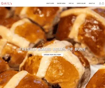 Gailsbread.co.uk(Artisan Bakery in London selling award) Screenshot