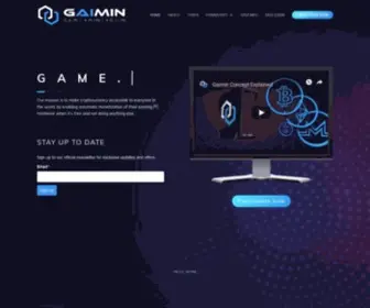 Gaimin.io(Powering the Game) Screenshot