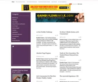 Gainbuildmuscle.com(Gain Quick) Screenshot