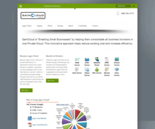 Gaincloud.com(GainCloud Systems) Screenshot