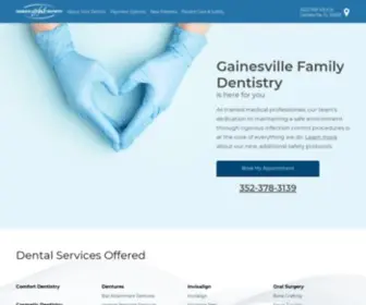 Gainesvillefamilydentalcare.com(Gainesville Family Dentistry) Screenshot