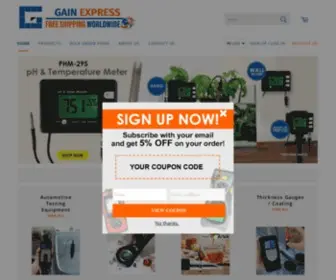 Gainexpress.com(Gain Express) Screenshot