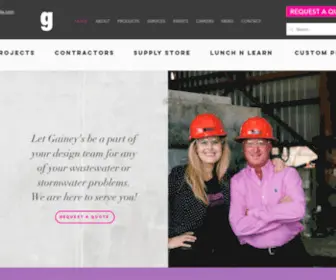 Gaineysconcrete.com(Gaineys) Screenshot