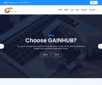 Gainhub.org(Gain Hub) Screenshot