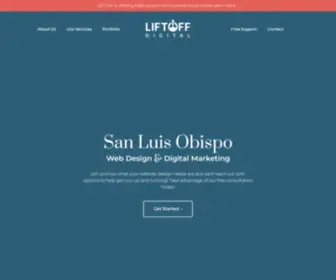Gainliftoff.com(Website Design San Luis Obispo) Screenshot