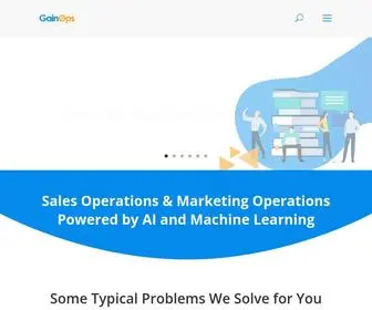 Gainops.com(RevOps & Data Engineering Expert Services for CRO) Screenshot
