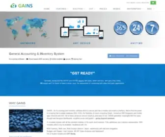 Gains.co.in(GAINS) Screenshot